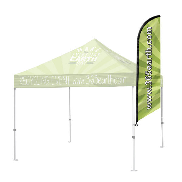 flag tent Event Tent Feather Flag Addition | AdVision Signs