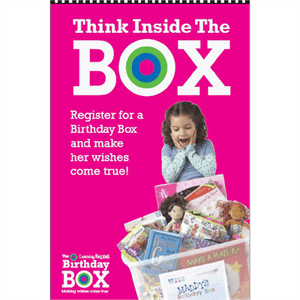 Pink "Think Inside the Box" Signs for Learning Express - AdVision Signs