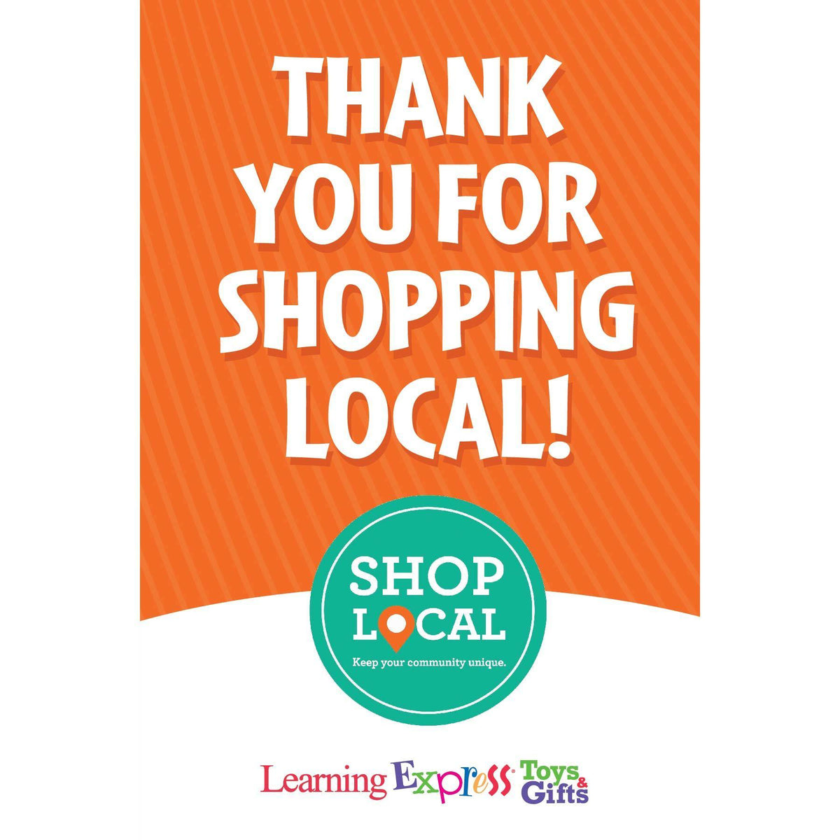 Local Selections Sign Shop Local Holiday Signs for Learning Express | AdVision Signs ...