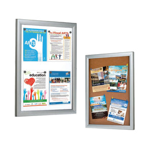 Cork/Magnetic Bulletin Board Frame | Vista Systems - AdVision Signs