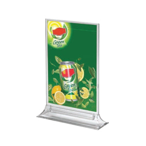 25pk of Upright Clear Brochure Holder Frame | Vista Systems - AdVision Signs
