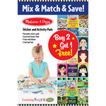 Melissa and Doug Activity Book Promo - AdVision Signs