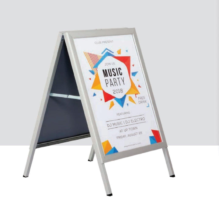 Slide-in A Sign Sidewalk Sign | Vista Systems | AdVision Signs ...