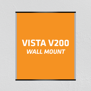 Wall Mount V200 (8"W) Vista Family Sign Systems - AdVision Signs