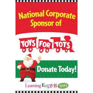 Toys For Tots Holiday Signs for Learning Express - AdVision Signs