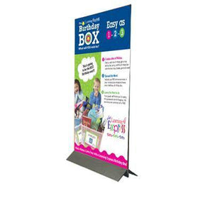 Learning Express Free Standing Sign Holder with Optional Gatorfoam (1/2" thickness) Graphic - AdVision Signs