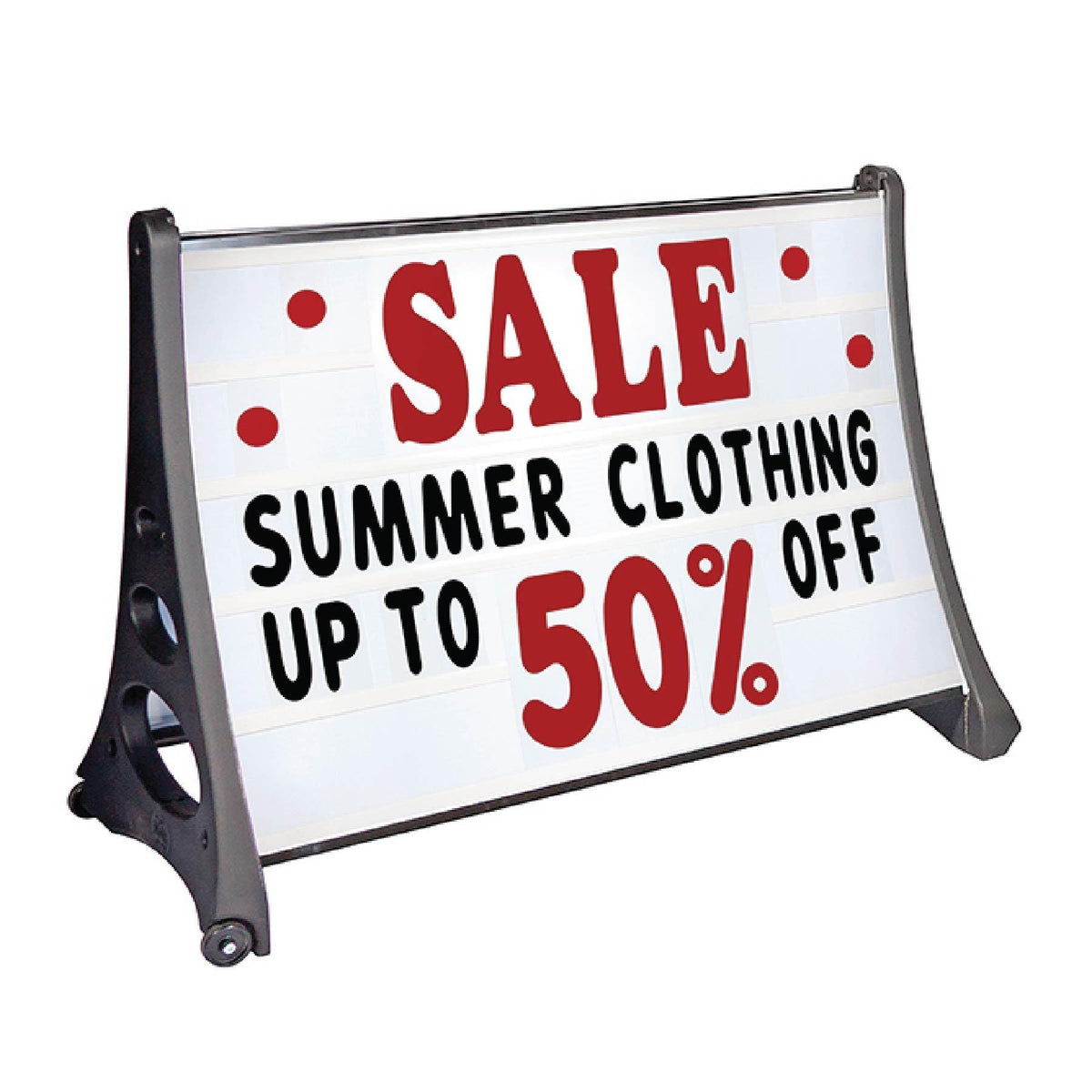 Roadside QLA Deluxe Message Board Sign | AdVision Signs - Pittsburgh, PA